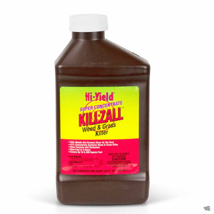 Hi-Yield Super Concentrate Killzall Weed and Grass Killer 1 quart
