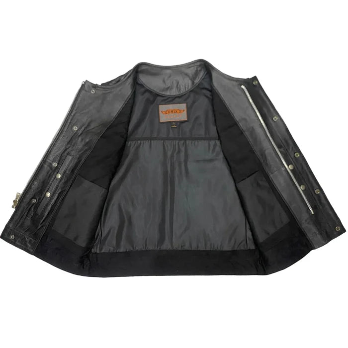 Hybrid black  - Mens Hybrid Club Vest
