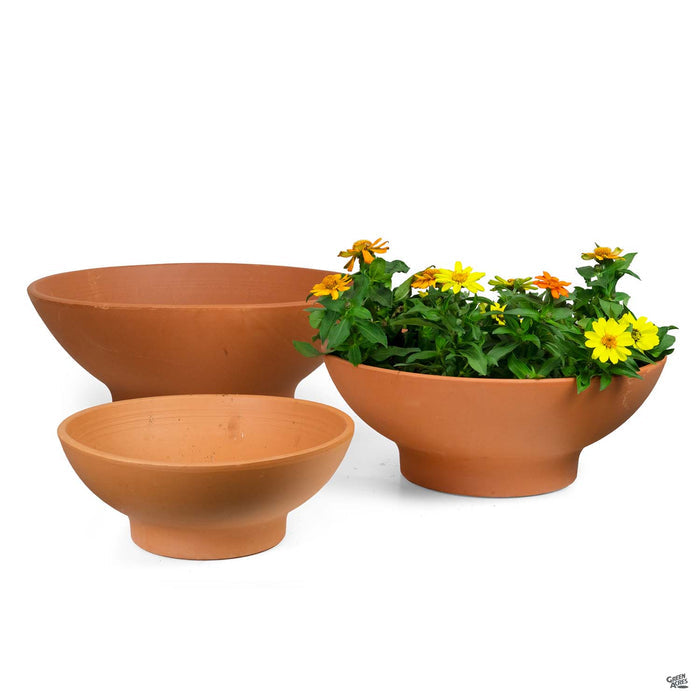 Italian Low Bowl Terracotta
