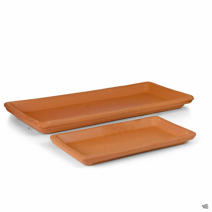 Italian Rectangle Saucer Terracotta Group