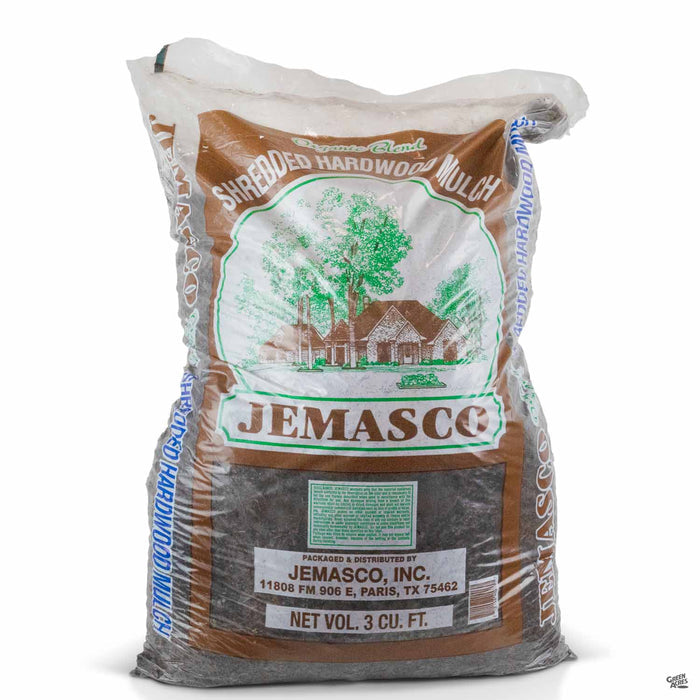 Jemasco Shredded Hardwood Mulch 3 cubic feet