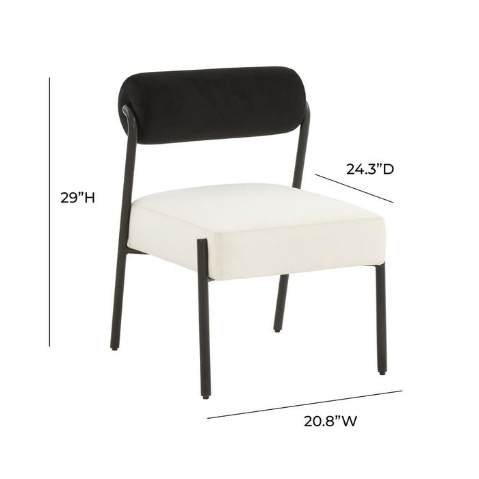Jolene Velvet Accent Chair