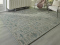 Jossland Rugs Collection - Green/Ivory