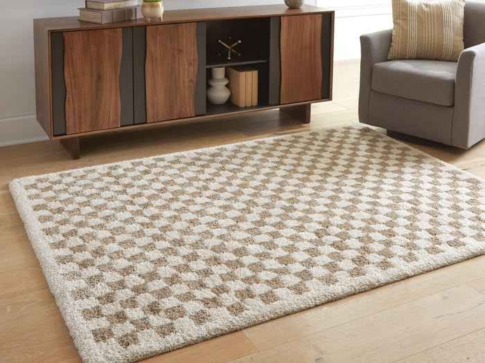 Karamen Rugs Collection - Taupe/Ivory