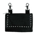 Ladies Cowhide Leather Clip-On Bag
