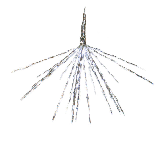 LED Protostars Pure White Silver 12" Tree