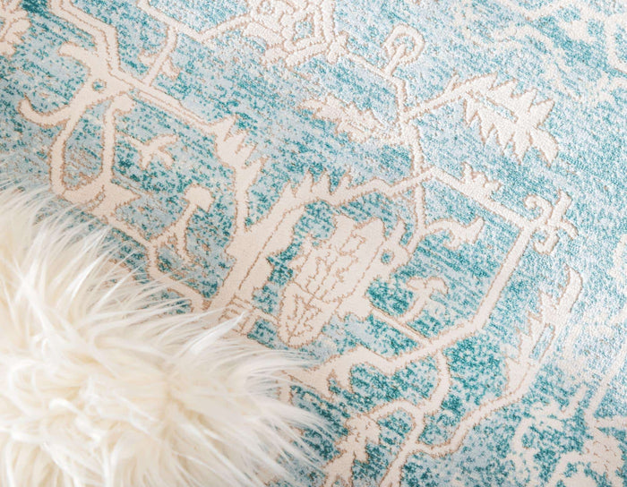 Light New Classical Rectangle Rug