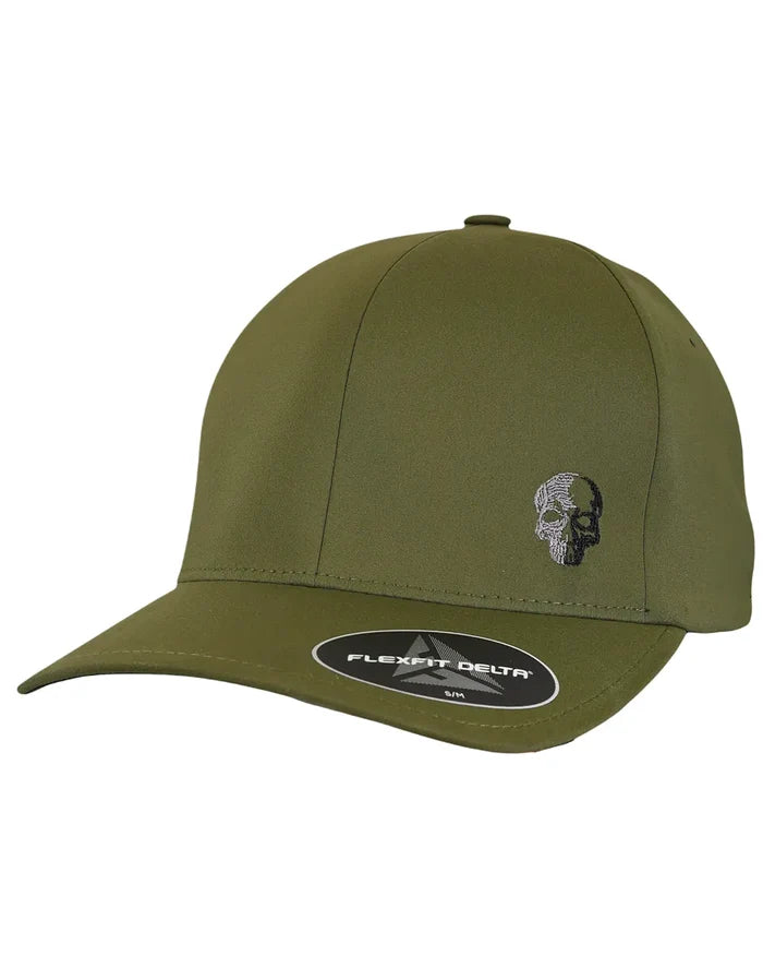LIMITED EDITION! Delta Performance Small 2-Tone Skull Fitted Cap