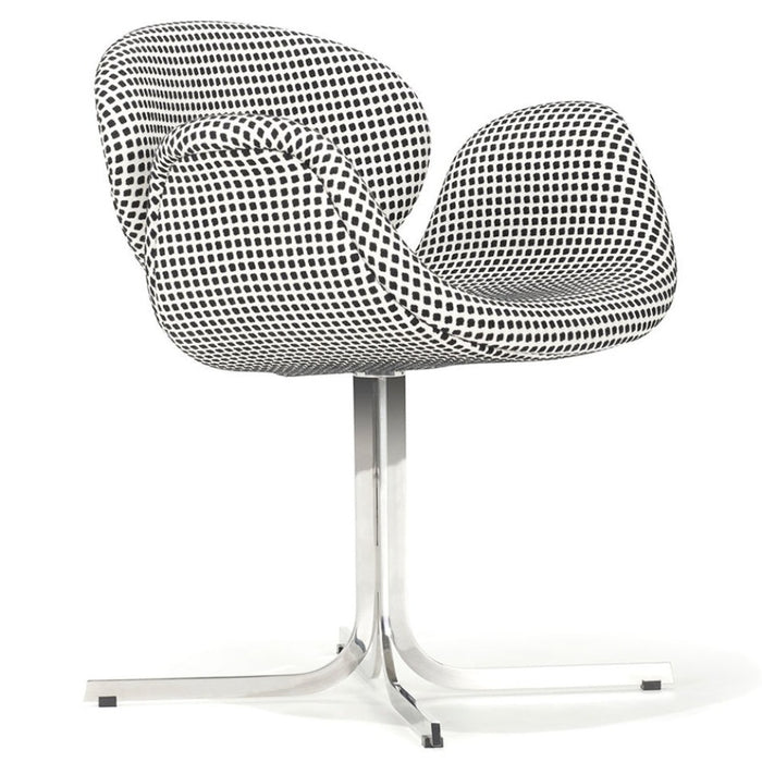 artifort little tulip chair with cross base