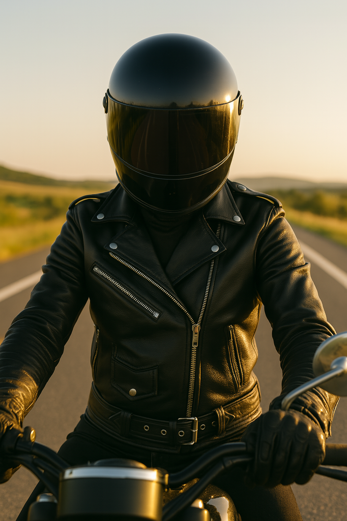 Lola - Women's Premium Leather Motorcycle Jacket
