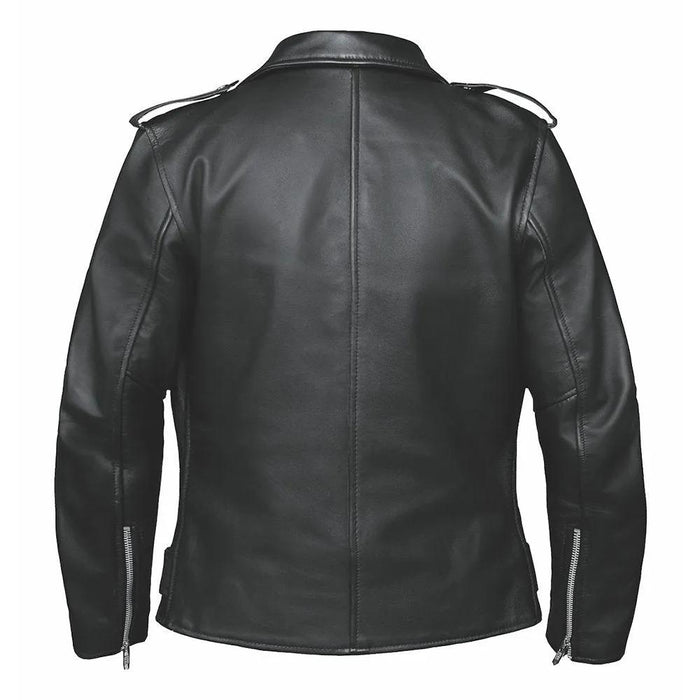 Lola - Women's Premium Leather Motorcycle Jacket