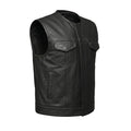 Lowcut - Mens Short Leather Club Vest