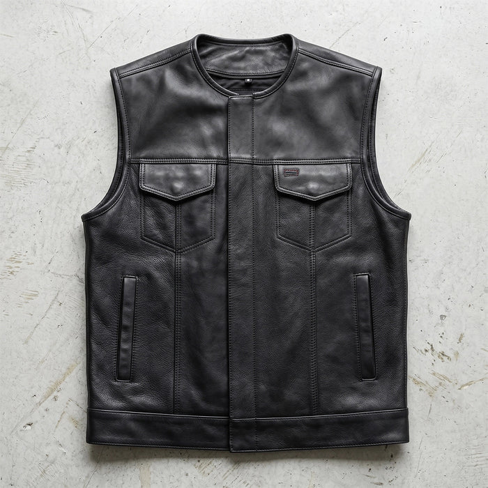 Lowcut - Mens Short Leather Club Vest