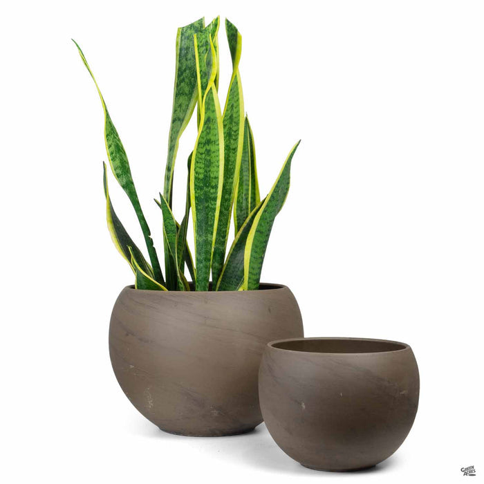 Luna Sphere Basalt Clay Pots