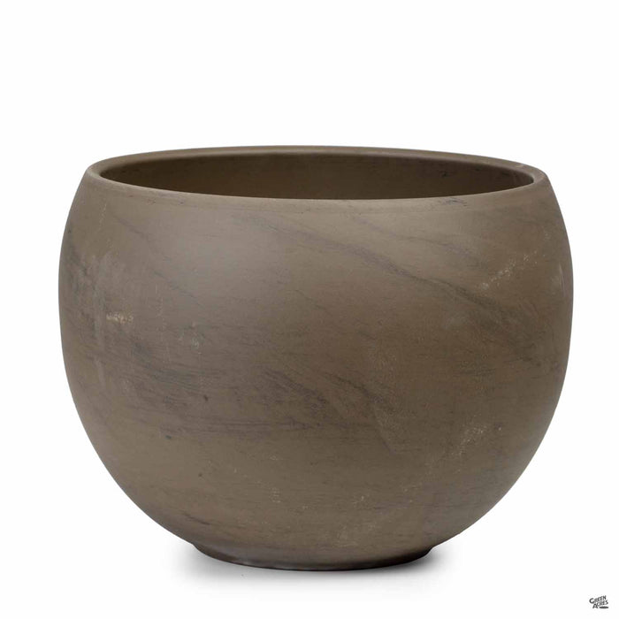 Luna Sphere Basalt Clay Pot 9 inch