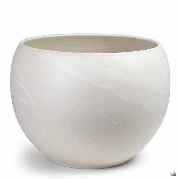 Luna Sphere Granite Clay Pot 12.5 inch