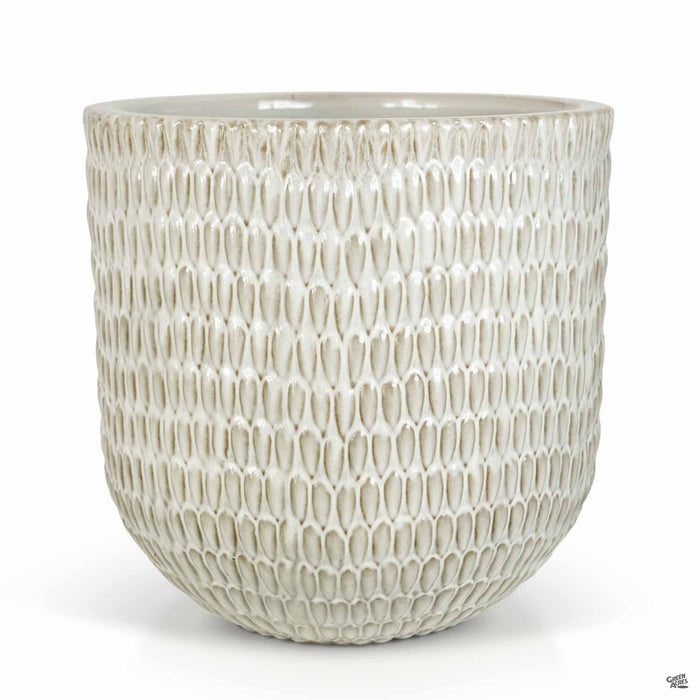 Matias Planter Mocha Cream 17.25 inch