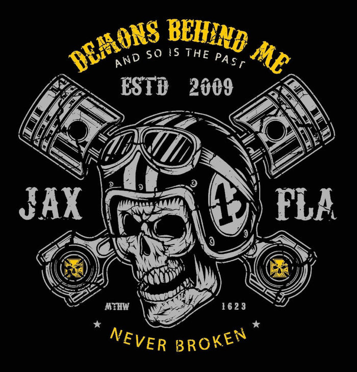 Men's "Helmet & Pistons" Premium Light-Weight T-Shirt
