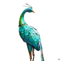 Metal Peacock Statue 30 inch