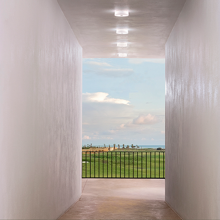 flos mini button wall lamps