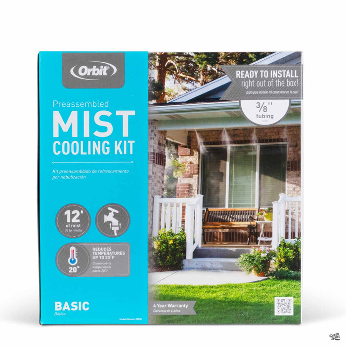 Orbit Portable Mist Cooling Kit 12 foot - Three-Eighths Inch Tubing