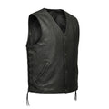 Mojave - Mens Ultra Leather Motorcycle Vest