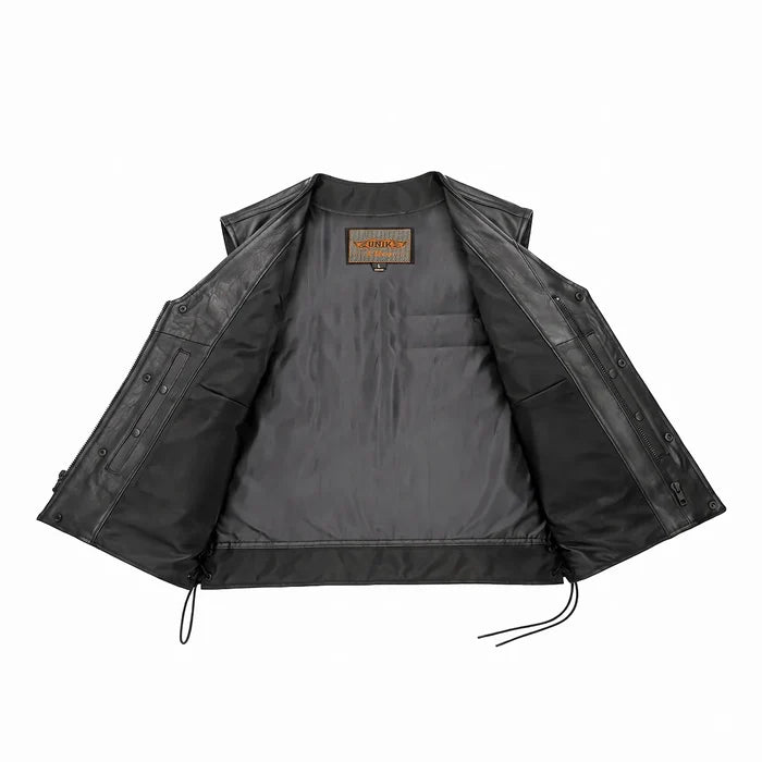 Mojave - Mens Ultra Leather Motorcycle Vest