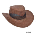 Montana - Men's Crushable Leather Cowboy Hat with Mesh Panel