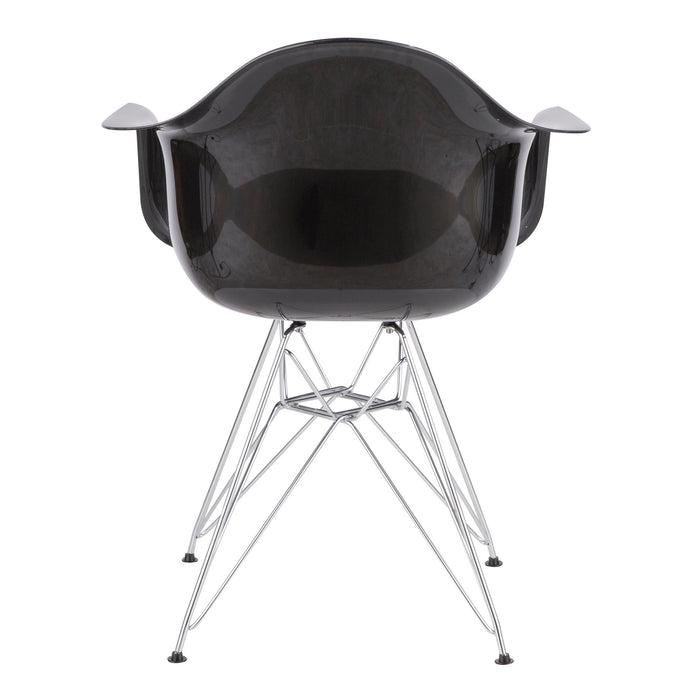 Neo Flair Chair Black Silver