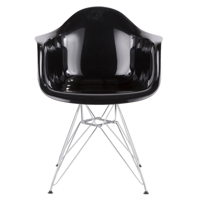 Neo Flair Chair Black Silver