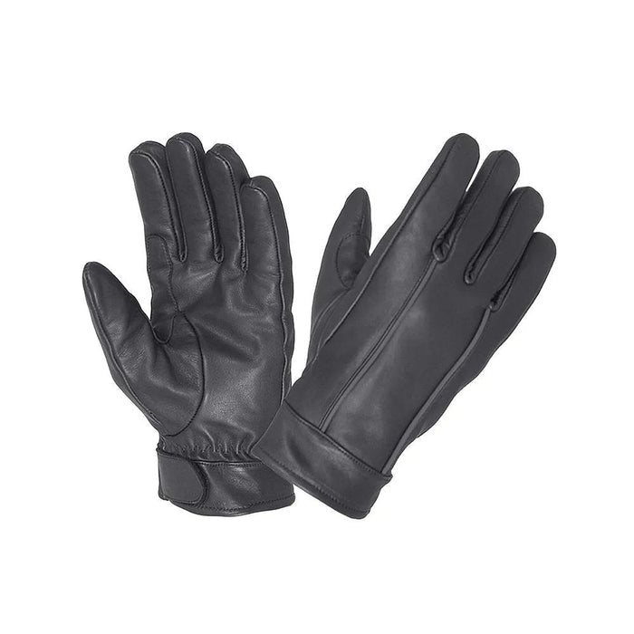 NightVision - Men's Leather Motorcycle Gloves