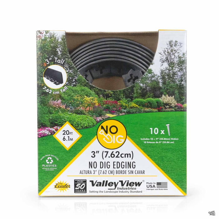 No Dig Edging 3 inch by 20 feet