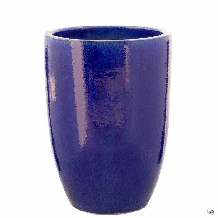 No Rim Planter in Blue