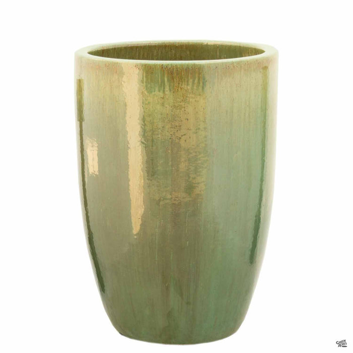 No Rim Planter in Green