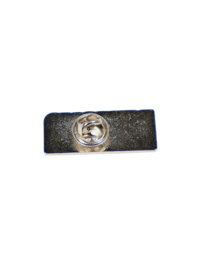 Patriotic Text Enamel Pin
