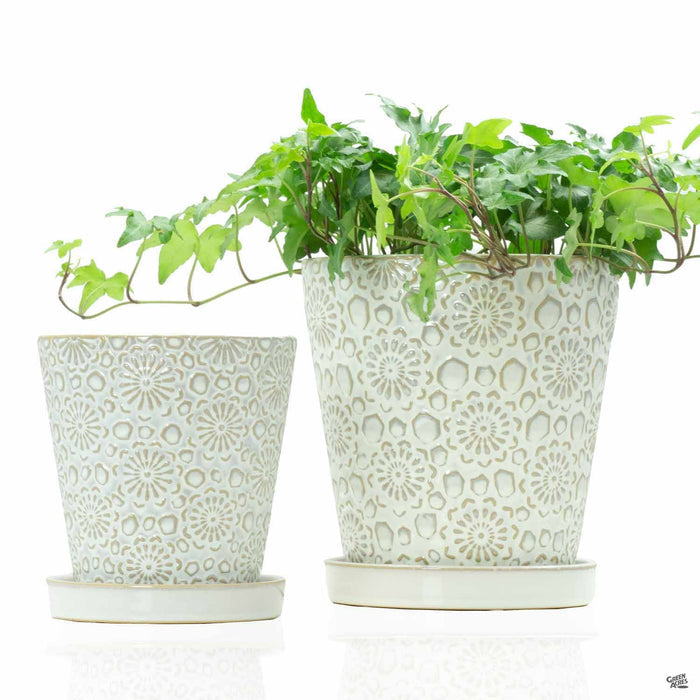 Pin Wheel Flair Pots