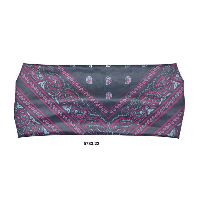 Pink and Black Ladies Headband