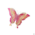 Pink and Gold Butterfly Wall Decor