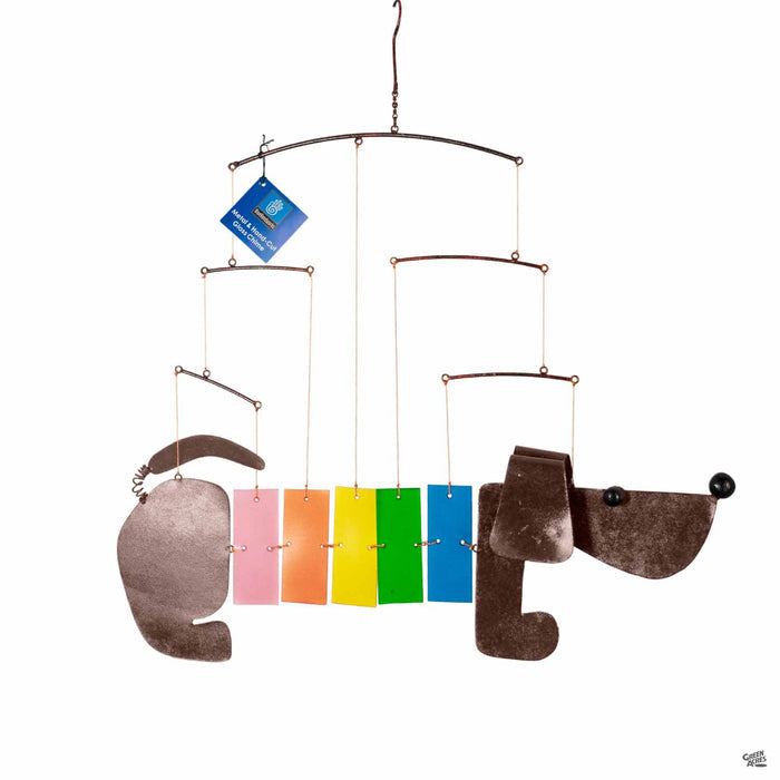 Blue Handiworks Glass Wind Chime - Glass Rainbow Dauchsie