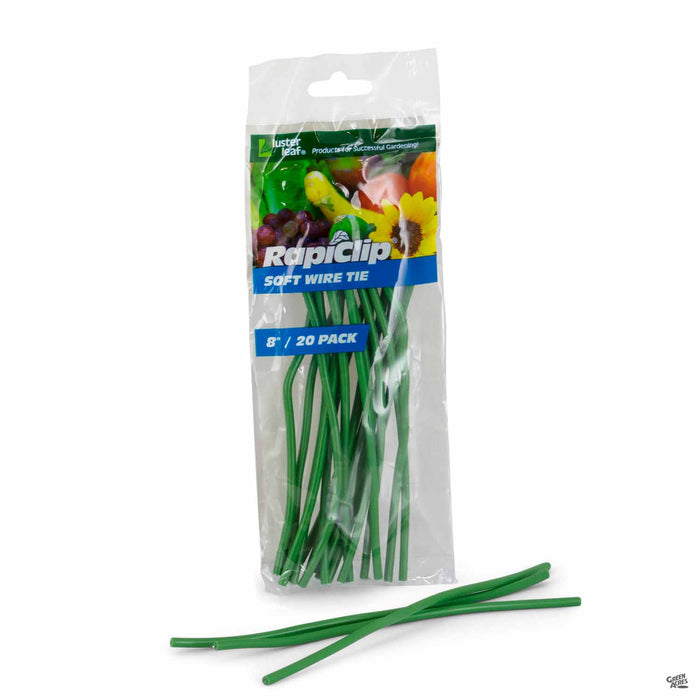 RapiClip Soft Wire Tie 8 inch 20 pack