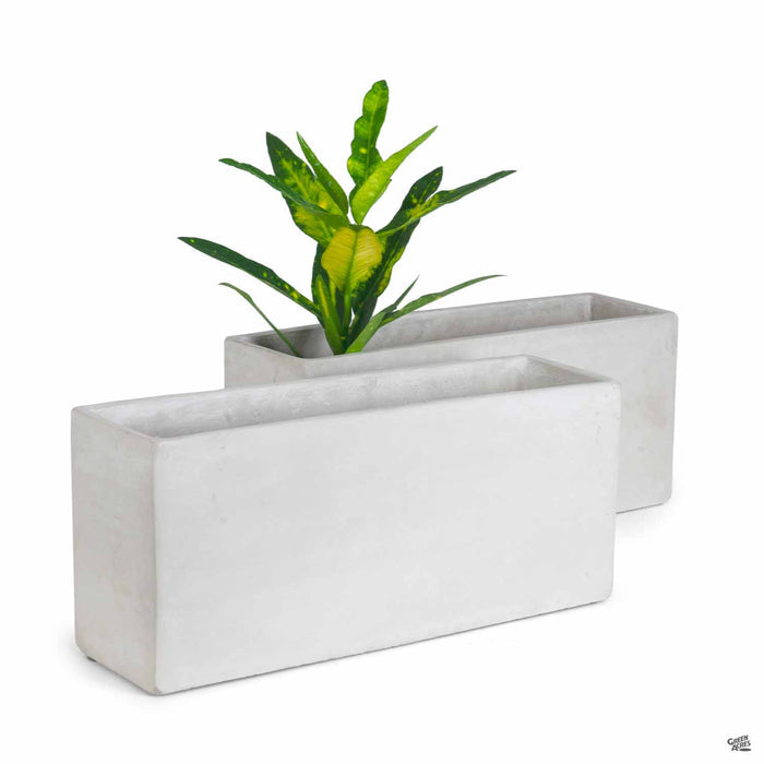 Mid Rectangular Plant Vessel