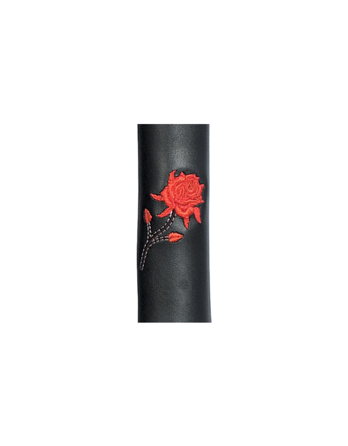 Red Rose Embroided Hair Accessory