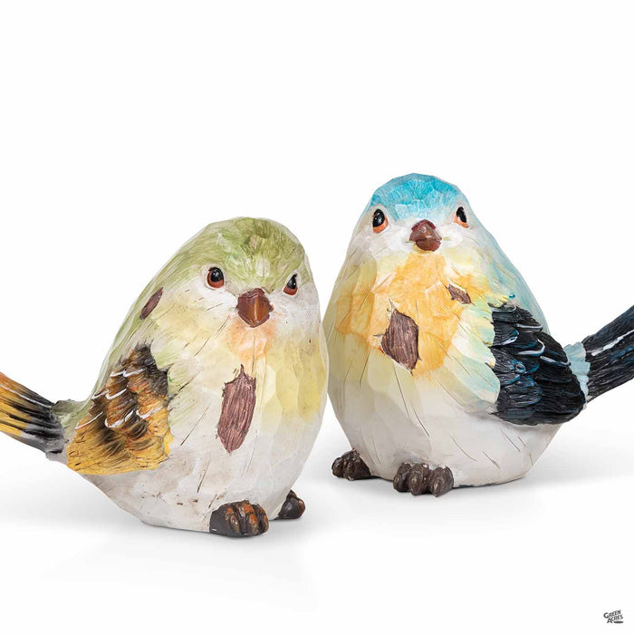 Resin Bird Figurines 9 inch