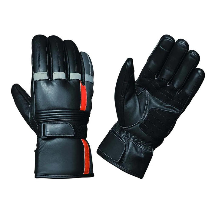Rivet - Men's Gauntlet Leather Motorcycle Gloves
