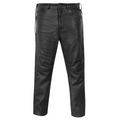 Road Rage Black leather motorcycle chaps