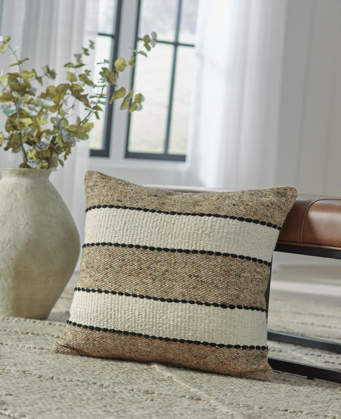 Rueford Pillow (4/CS) - Brown/Black/Natural