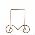 Birdbath Scroll Easel Display Stand