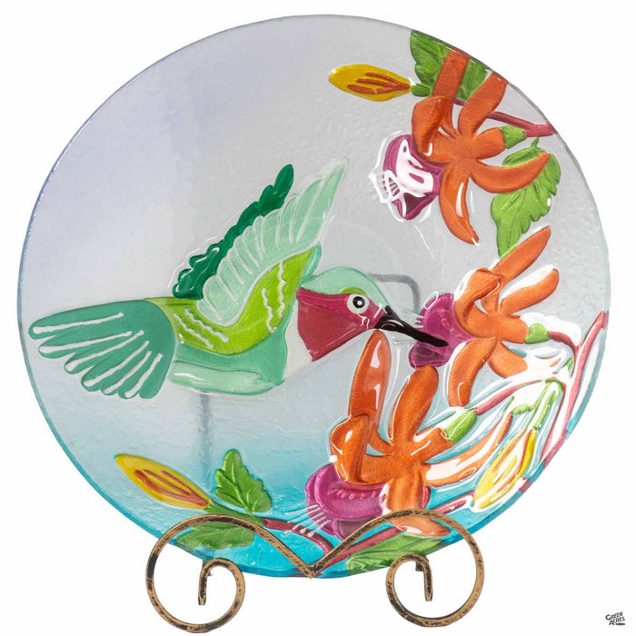 Birdbath Scroll Easel Display Stand