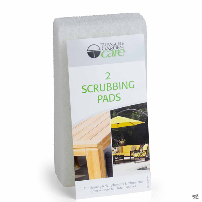 Treasure Garden Scrubbing Pads 2-Pack