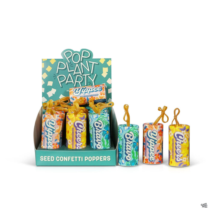 Seed Confetti Poppers